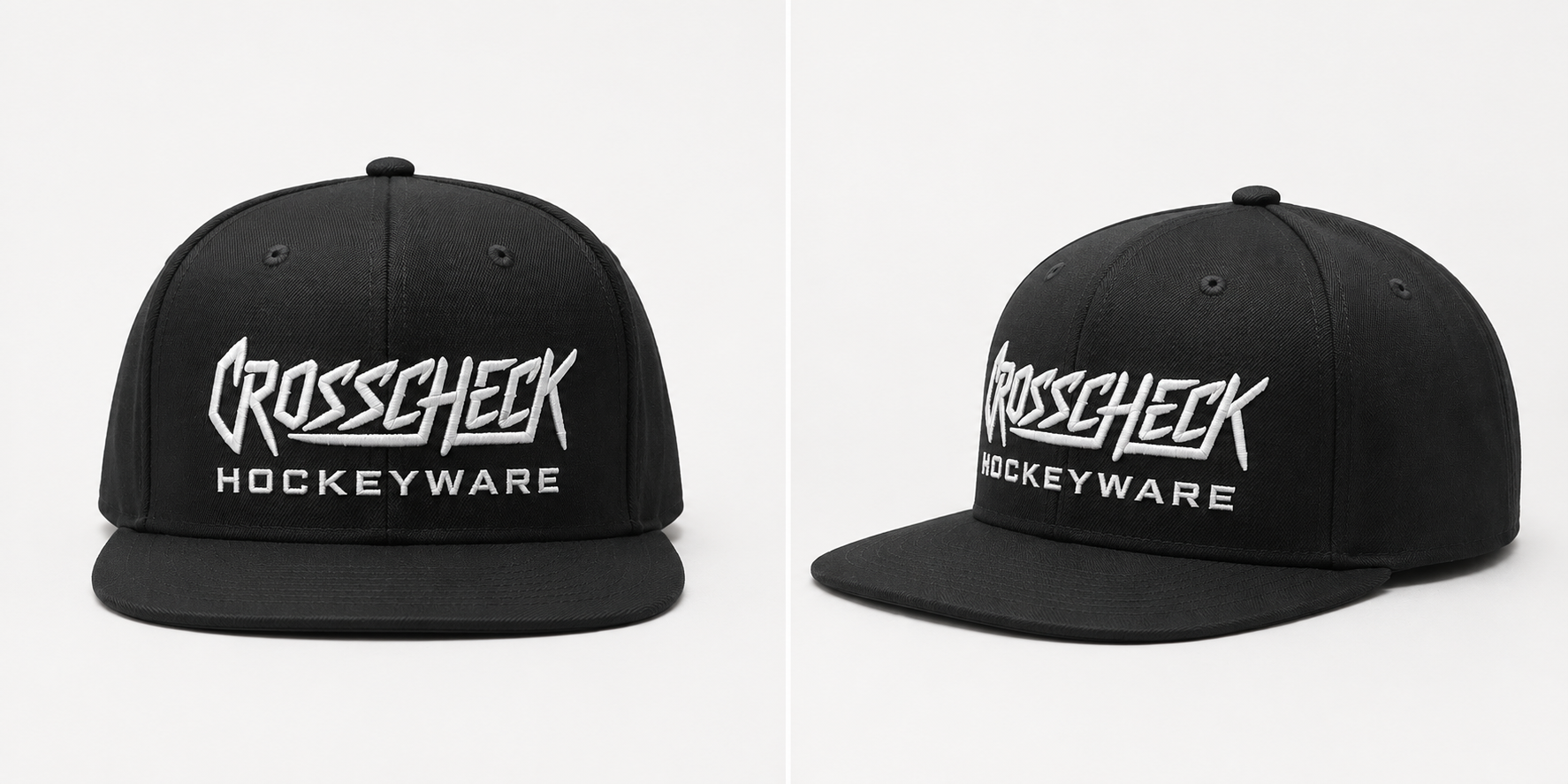 Crosscheck - Black Snap Back Cap – Crosscheck Co.