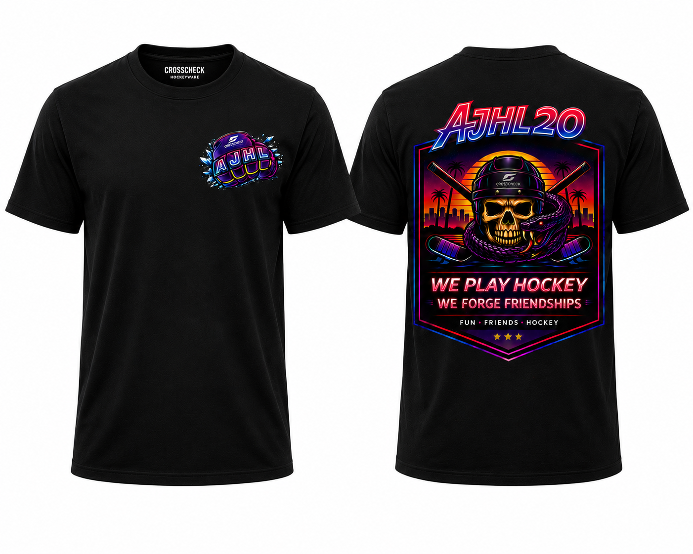 AJHL 2.0 x Crosscheck – Tee Shirt -  !! Limited Pre-Order !!