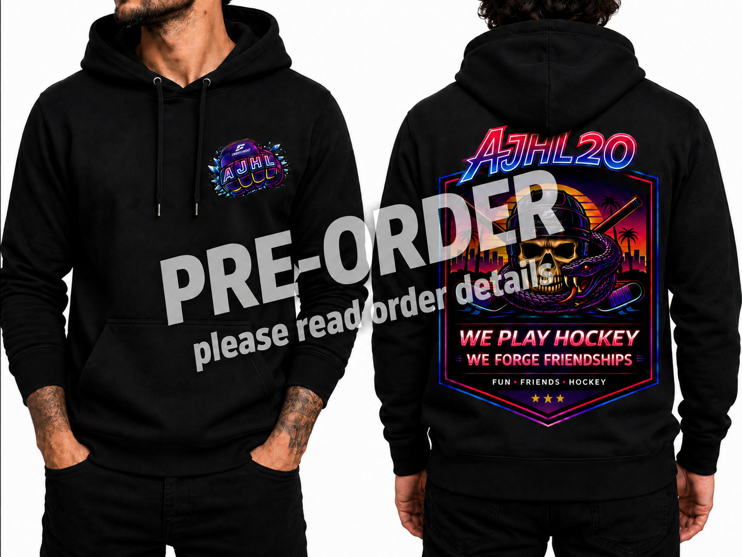 AJHL 2.0 x Crosscheck – Heavyweight Hoodie -  !! Limited Pre-Order !!
