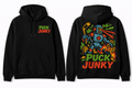Puck Junky - Save The Robots - Black Hoodie