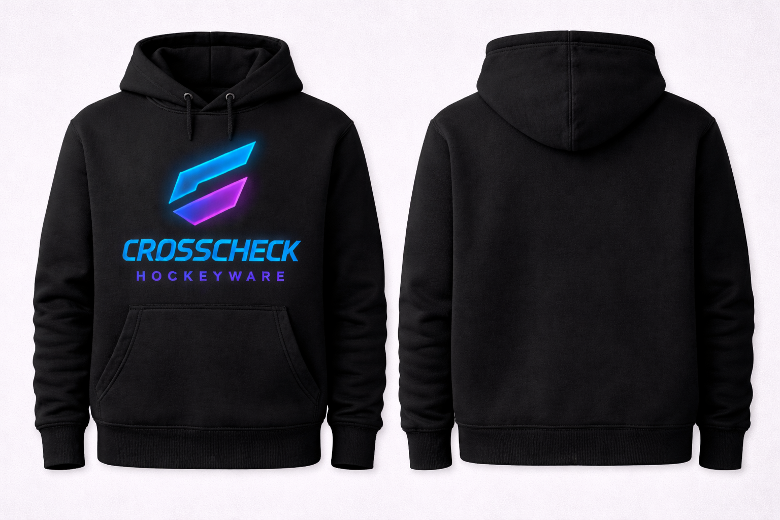 Crosscheck - Miami Ice Hoodie - Black