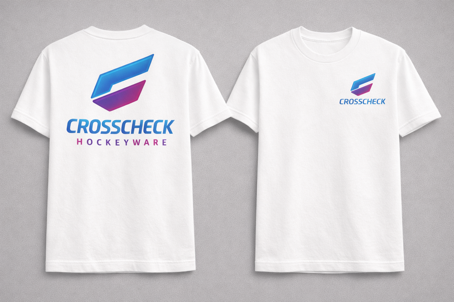 Crosscheck - Miami Ice Core Tee - White