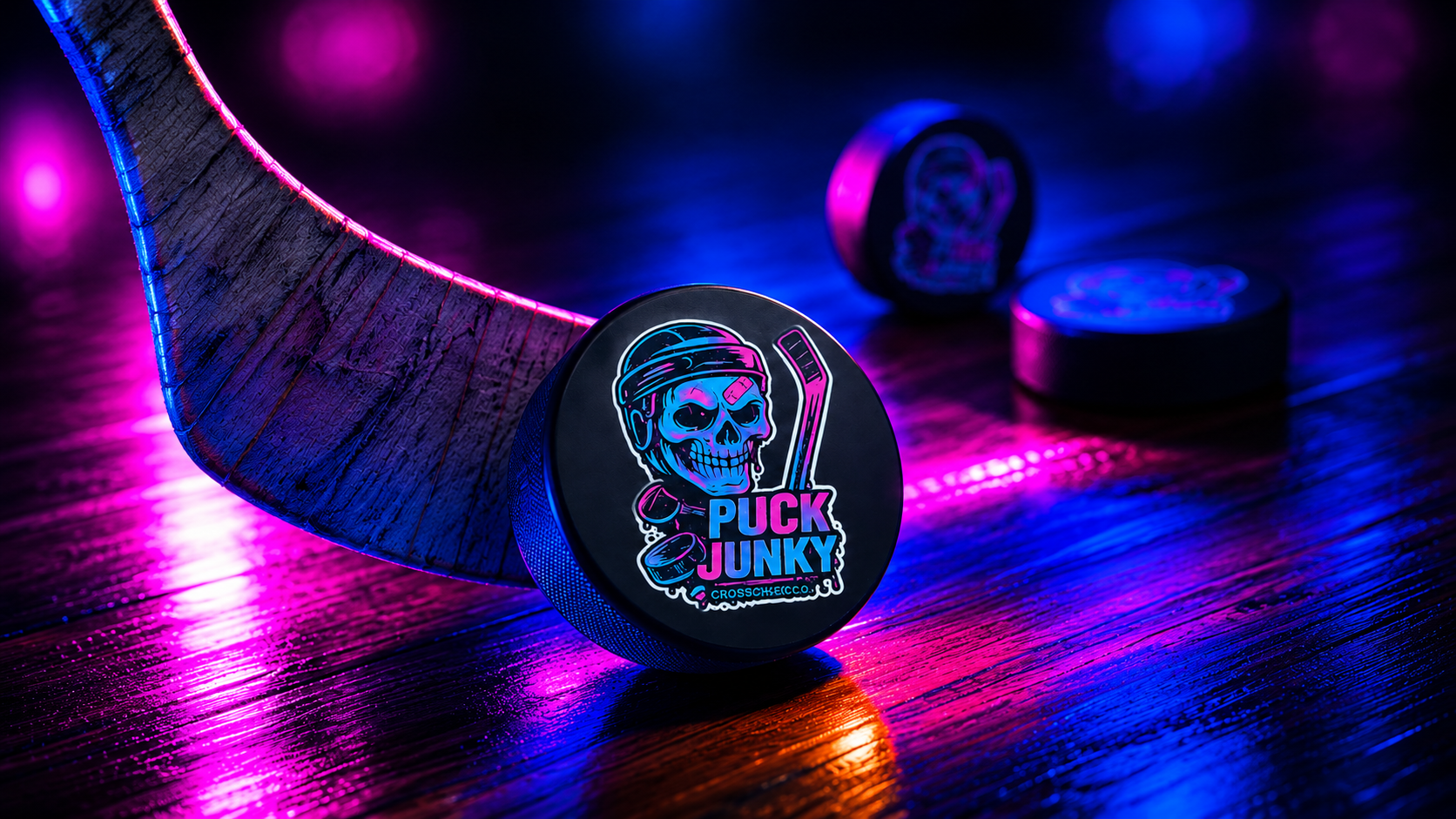 Puck Junky - Hockey Puck