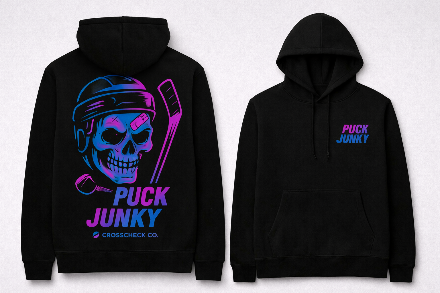 Puck Junky - Skelly Hoodie