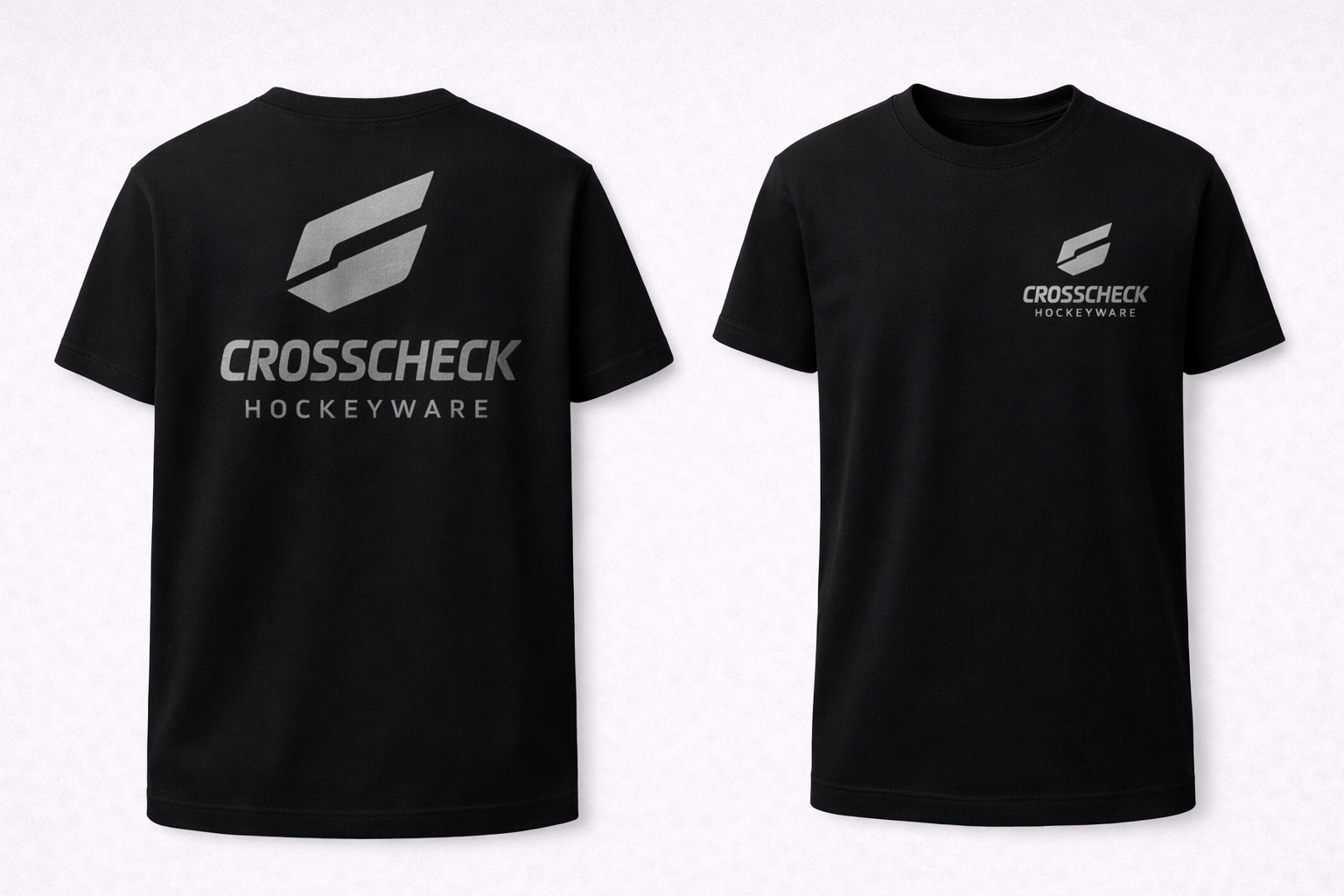 Crosscheck - Classic Black/Grey Tee