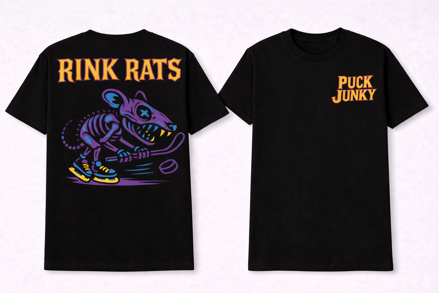 Puck Junky - Rink Rat - T-Shirt