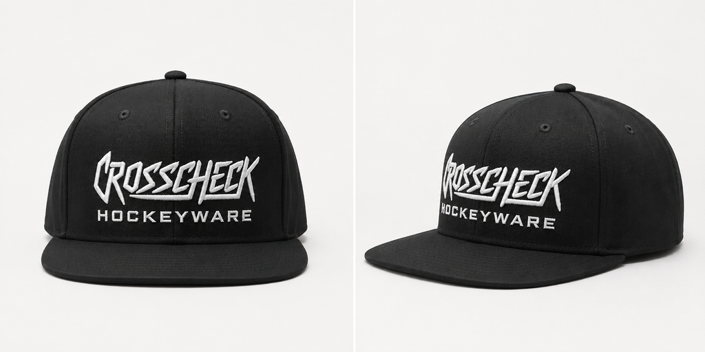 Crosscheck - Black Snap Back Cap